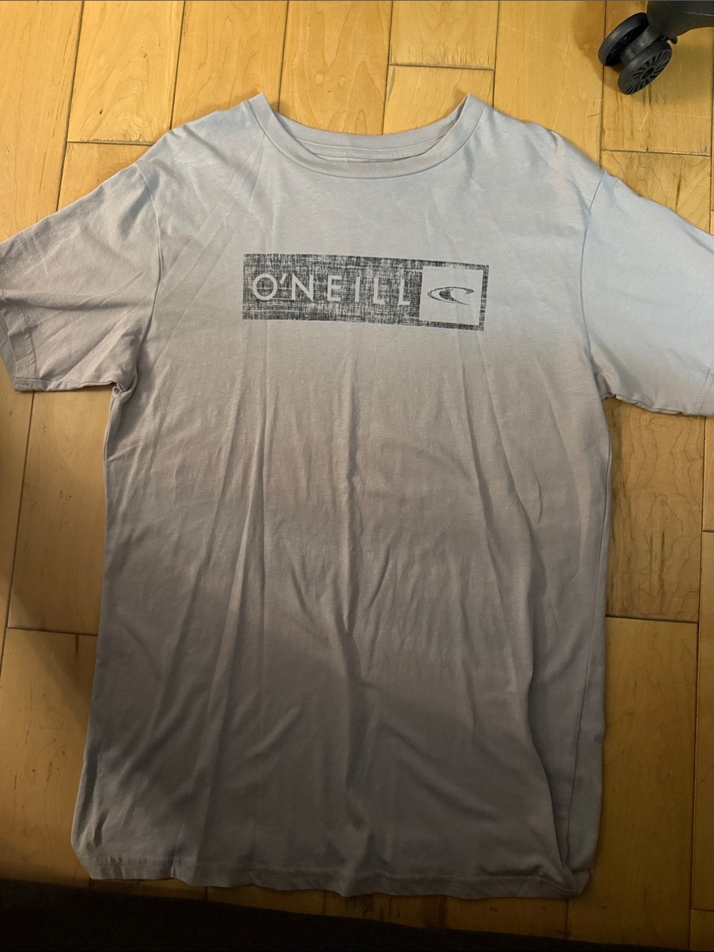 O'Neill Men's Pale Gray Crewneck Logo Tee